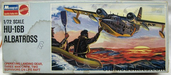 Monogram 1/72 Hu-16B Albatross - Blue Box Issue - (SA-16B), 6837 plastic model kit